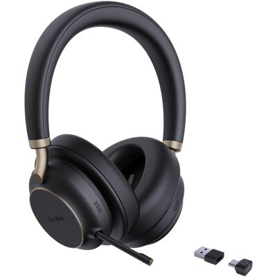 Yealink BH 76 Plus (Sans fil, USB-C, Les équipes Microsoft), Casque micro de bureau, Noir Yealink BH 76 Plus (Sans fil, USB-C, Les équipes Microsoft), Casque micro de bureau, Noir