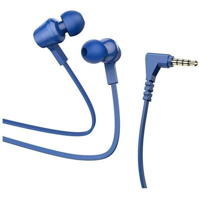 Hoco Wired headphones wire earphones Jack 3,5 mm with microphone M86 blue (NC, Filaire), Écouteurs, Bleu Hoco Wired headphones wire earphones Jack 3,5 mm with microphone M86 blue (NC, Filaire), Écouteurs, Bleu