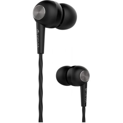 Devia Casque Kintone V2 (3.5mm) noir (Pas de réduction du bruit, Filaire), Écouteurs, Noir Devia Casque Kintone V2 (3.5mm) noir (Pas de réduction du bruit, Filaire), Écouteurs, Noir