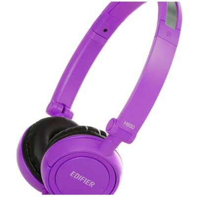 Edifier Casque H650 (NC, Filaire), Écouteurs, Violet Edifier Casque H650 (NC, Filaire), Écouteurs, Violet