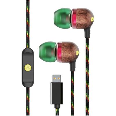 House of Marley Smile Jamaica USB-C (Filaire), Écouteurs, Multicolore House of Marley Smile Jamaica USB-C (Filaire), Écouteurs, Multicolore