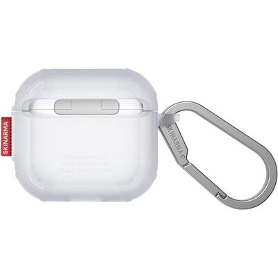 Skinarma Case Mecha CE for AirPods 4 frost (Manchon pour casque d'écoute), Étui pour écouteurs + casque, Blanc Skinarma Case Mecha CE for AirPods 4 frost (Manchon pour casque d'écoute), Étui pour écouteurs + casque, Blanc