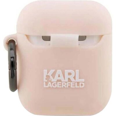 Coque AirPods Karl Lagerfeld KLA2RUNCHP - Rose Silicone 3D Choupette Coque AirPods Karl Lagerfeld KLA2RUNCHP - Rose Silicone 3D Choupette