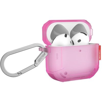 Skinarma Case Mecha CE for AirPods 4 fuchsia (Manchon pour casque d'écoute), Étui pour écouteurs + casque, Pink Skinarma Case Mecha CE for AirPods 4 fuchsia (Manchon pour casque d'écoute), Étui pour écouteurs + casque, Pink