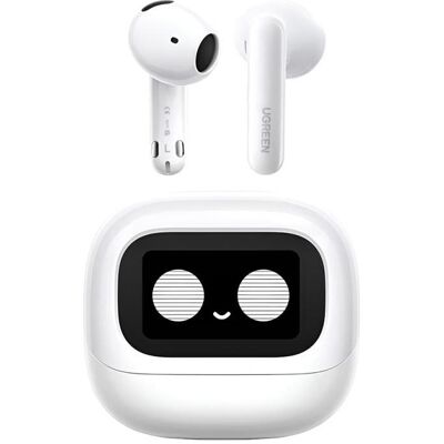 Ugreen Słuchawki Bezprzewodowe słuchawki douszne TWS WS216 LightBuds Magic (białe) (Sans fil), Écouteurs, Blanc Ugreen Słuchawki Bezprzewodowe słuchawki douszne TWS WS216 LightBuds Magic (białe) (Sans fil), Écouteurs, Blanc