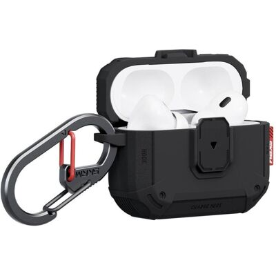 Skinarma Case Mecha LE for AirPods Pro 3 black (Manchon pour casque d'écoute), Étui pour écouteurs + casque, Noir Skinarma Case Mecha LE for AirPods Pro 3 black (Manchon pour casque d'écoute), Étui pour écouteurs + casque, Noir