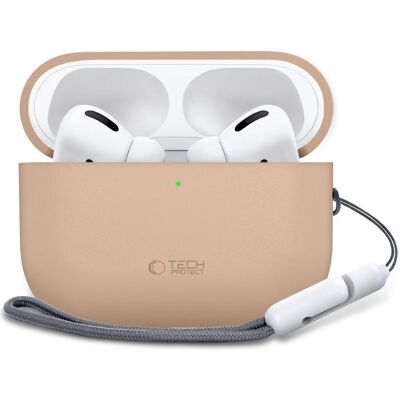Tech-Protect Silikon Apple Airpods Pro 3 Kaffee Latte (Manchon pour casque d'écoute), Étui pour écouteurs + casque, Beige Tech-Protect Silikon Apple Airpods Pro 3 Kaffee Latte (Manchon pour casque d'écoute), Étui pour écouteurs + casque, Beige