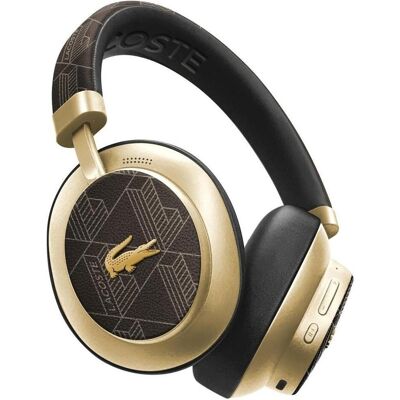 Lacoste Casque circum-auriculaire The Blend LH04 Bluetooth marron (32 h, Sans fil), Écouteurs, Marron Lacoste Casque circum-auriculaire The Blend LH04 Bluetooth marron (32 h, Sans fil), Écouteurs, Marron