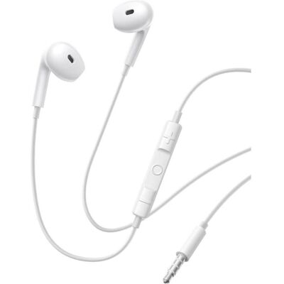 Baseus OS-Baseus Encok HZ19 Wired Earphones Moon White (Filaire), Écouteurs, Blanc Baseus OS-Baseus Encok HZ19 Wired Earphones Moon White (Filaire), Écouteurs, Blanc
