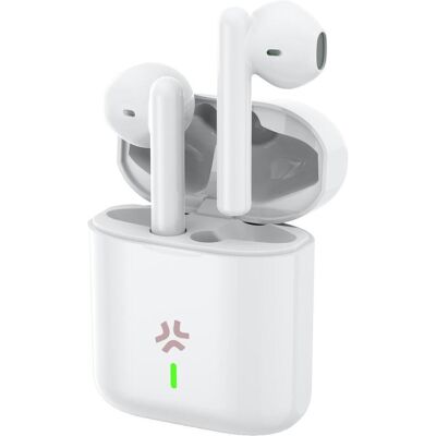 Casque Bluetooth sans fil Pulsesound Blanc Celly - Casque Casque Bluetooth sans fil Pulsesound Blanc Celly - Casque