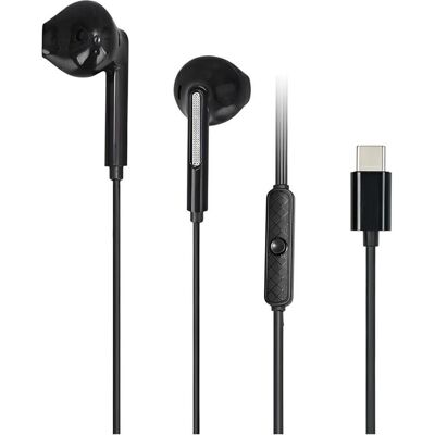 Awei słuchawki stéréo PC-7T USB-C 1.2m czarny/black (Filaire), Écouteurs, Noir Awei słuchawki stéréo PC-7T USB-C 1.2m czarny/black (Filaire), Écouteurs, Noir