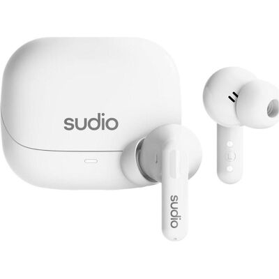 Sudio C8 (ANC, 6.50 h, Sans fil), Écouteurs, Blanc Sudio C8 (ANC, 6.50 h, Sans fil), Écouteurs, Blanc