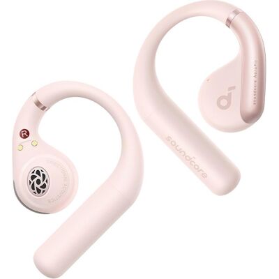 Casque sans fil Soundcore AeroFit Rose - Design ouvert, 11H Casque sans fil Soundcore AeroFit Rose - Design ouvert, 11H