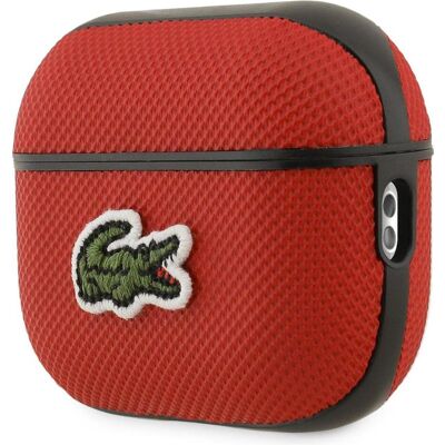 Lacoste Petit Pique Croc Logo Patch Case for AirPods Pro 2 Red (Manchon pour casque d'écoute), Étui pour écouteurs + casque, Rouge Lacoste Petit Pique Croc Logo Patch Case for AirPods Pro 2 Red (Manchon pour casque d'écoute), Étui pour écouteurs + casque, Rouge