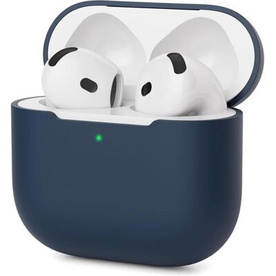 Screenguard Étui pour Apple AirPods 4 (Manchon pour casque d'écoute), Étui pour écouteurs + casque, Bleu Screenguard Étui pour Apple AirPods 4 (Manchon pour casque d'écoute), Étui pour écouteurs + casque, Bleu