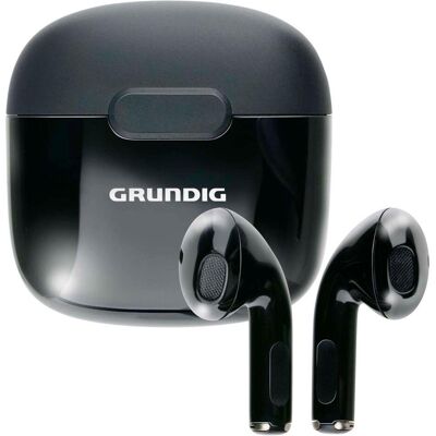 Grundig Casque stéréo sans fil, noir (NC, 3 h, Sans fil), Écouteurs, Noir Grundig Casque stéréo sans fil, noir (NC, 3 h, Sans fil), Écouteurs, Noir