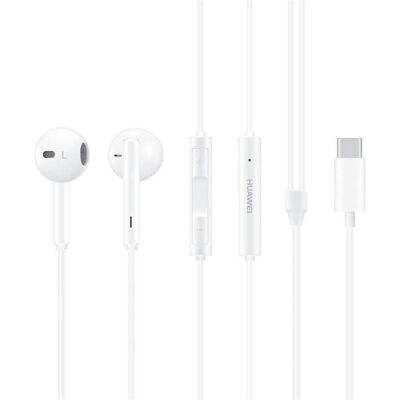 Huawei CM33 (Pas de réduction du bruit, Filaire), Écouteurs, Blanc Huawei CM33 (Pas de réduction du bruit, Filaire), Écouteurs, Blanc