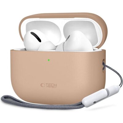 Tech-Protect Silikon Apple Airpods Pro 3 Kaffee Latte (Manchon pour casque d'écoute), Étui pour écouteurs + casque, Beige Tech-Protect Silikon Apple Airpods Pro 3 Kaffee Latte (Manchon pour casque d'écoute), Étui pour écouteurs + casque, Beige