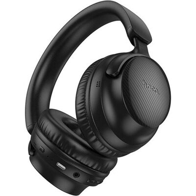 Hoco W53 Tone Headset In-Ear Wireless Bluetooth Schwarz (30 h, Filaire, Sans fil), Écouteurs, Noir Hoco W53 Tone Headset In-Ear Wireless Bluetooth Schwarz (30 h, Filaire, Sans fil), Écouteurs, Noir