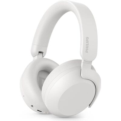 Philips TAH8000EWT/00 (ANC, 70 h, Filaire, Sans fil), Écouteurs, Blanc Philips TAH8000EWT/00 (ANC, 70 h, Filaire, Sans fil), Écouteurs, Blanc