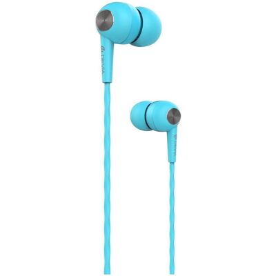 Devia Casque Kintone V2 (3.5mm) bleu (Filaire), Écouteurs, Bleu Devia Casque Kintone V2 (3.5mm) bleu (Filaire), Écouteurs, Bleu