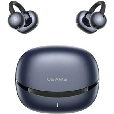 Usams Headphones TWS R03 Echo Clip-on Bluetooth 6.0 wireless blue (4 h, Sans fil), Écouteurs, Bleu Usams Headphones TWS R03 Echo Clip-on Bluetooth 6.0 wireless blue (4 h, Sans fil), Écouteurs, Bleu