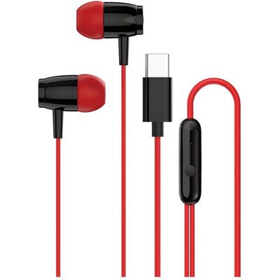 Canyon Casque CNS-CEP5R Rouge (Filaire), Écouteurs, Rouge Canyon Casque CNS-CEP5R Rouge (Filaire), Écouteurs, Rouge