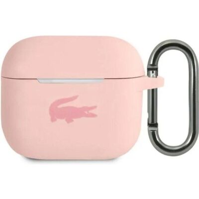 Lacoste Airpods 3 Liquid Silicone Glossy Printing Logo Case, Étui pour écouteurs + casque, Multicolore, Pink Lacoste Airpods 3 Liquid Silicone Glossy Printing Logo Case, Étui pour écouteurs + casque, Multicolore, Pink