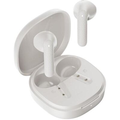 QCY TWS T41 Headphones (white) (35 h, Sans fil), Écouteurs, Blanc QCY TWS T41 Headphones (white) (35 h, Sans fil), Écouteurs, Blanc