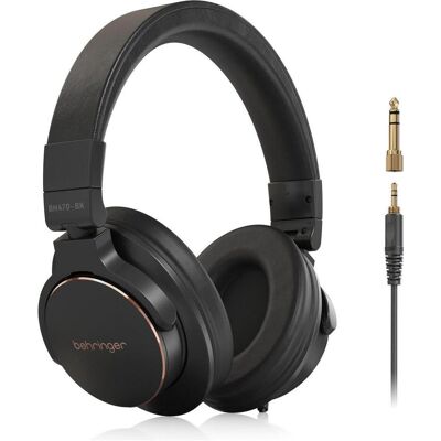 Behringer BH 470-BK (Filaire), Écouteurs, Noir Behringer BH 470-BK (Filaire), Écouteurs, Noir