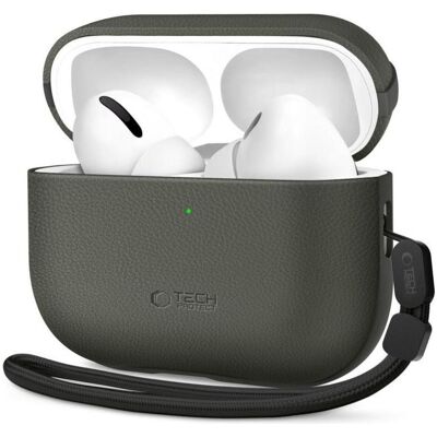 Tech-Protect Naturalfit Apple Airpods Pro 3 Olivgrün (Manchon pour casque d'écoute), Étui pour écouteurs + casque, Vert Tech-Protect Naturalfit Apple Airpods Pro 3 Olivgrün (Manchon pour casque d'écoute), Étui pour écouteurs + casque, Vert