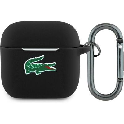 Lacoste LCA4SLOK AirPods 4 (Couvercle de l'étui de chargement), Étui pour écouteurs + casque, Noir Lacoste LCA4SLOK AirPods 4 (Couvercle de l'étui de chargement), Étui pour écouteurs + casque, Noir