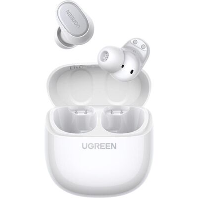 Ugreen Słuchawki Bezprzewodowe słuchawki dokanałowe TWS Dots WS220 (białe) (6.50 h, Sans fil), Écouteurs, Blanc Ugreen Słuchawki Bezprzewodowe słuchawki dokanałowe TWS Dots WS220 (białe) (6.50 h, Sans fil), Écouteurs, Blanc