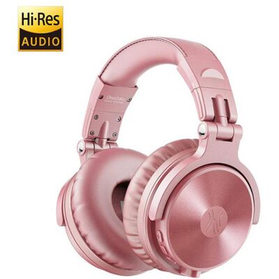 OneOdio DJ Fejhallgató - Studio Pro C ROSE GOLD (Vezeték nélküli, Bluetooth, Hi-Res Audio) (Sans fil), Écouteurs, Rose OneOdio DJ Fejhallgató - Studio Pro C ROSE GOLD (Vezeték nélküli, Bluetooth, Hi-Res Audio) (Sans fil), Écouteurs, Rose