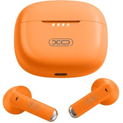 xO Bluetooth earphones G50 TWS orange (5 h, Sans fil), Écouteurs, Orange xO Bluetooth earphones G50 TWS orange (5 h, Sans fil), Écouteurs, Orange