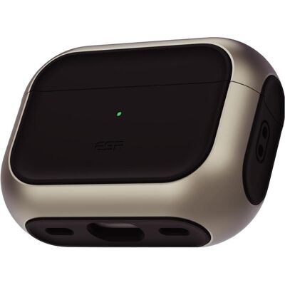 ESR Orbit Hybrid HaloLock Apple AirPods Pro 3 (Couvercle de l'étui de chargement), Étui pour écouteurs + casque, Gris, Noir ESR Orbit Hybrid HaloLock Apple AirPods Pro 3 (Couvercle de l'étui de chargement), Étui pour écouteurs + casque, Gris, Noir