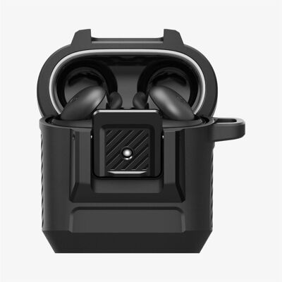 Spigen Lock Fit (Manchon pour casque d'écoute), Étui pour écouteurs + casque, Orange, Beige Spigen Lock Fit (Manchon pour casque d'écoute), Étui pour écouteurs + casque, Orange, Beige