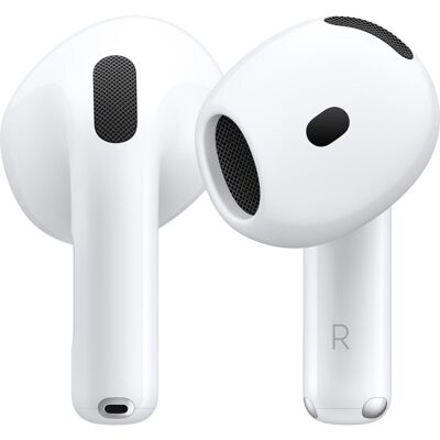 Apple AirPods 4 (Pas de réduction du bruit, 5 h, Sans fil), Écouteurs, Blanc Apple AirPods 4 (Pas de réduction du bruit, 5 h, Sans fil), Écouteurs, Blanc