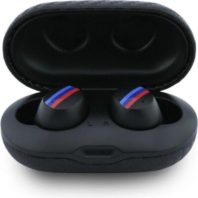 BMW Headphones Bluetooth TWS Carbon Metal Logo ENC black (30 h, Sans fil), Écouteurs, Noir BMW Headphones Bluetooth TWS Carbon Metal Logo ENC black (30 h, Sans fil), Écouteurs, Noir
