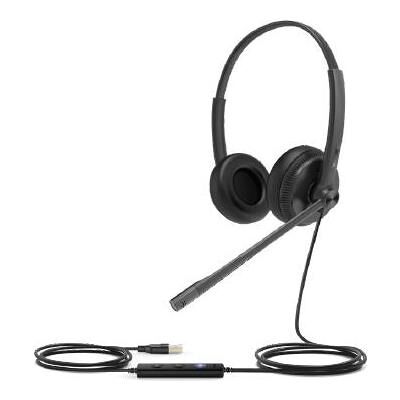 Yealink Uh34 Lite Headset Wired (Filaire, USB-A), Casque micro de bureau, Noir Yealink Uh34 Lite Headset Wired (Filaire, USB-A), Casque micro de bureau, Noir