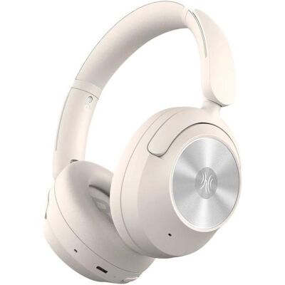 OneOdio Casque sans fil A6 (blanc) (ANC, 75 h, Filaire, Sans fil), Écouteurs, Blanc OneOdio Casque sans fil A6 (blanc) (ANC, 75 h, Filaire, Sans fil), Écouteurs, Blanc