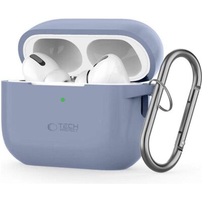 Tech-Protect Etui Silicone Hook Apple AirPods Pro 1 / 2 - Bleu (Manchon pour casque d'écoute), Étui pour écouteurs + casque, Bleu Tech-Protect Etui Silicone Hook Apple AirPods Pro 1 / 2 - Bleu (Manchon pour casque d'écoute), Étui pour écouteurs + casque, Bleu