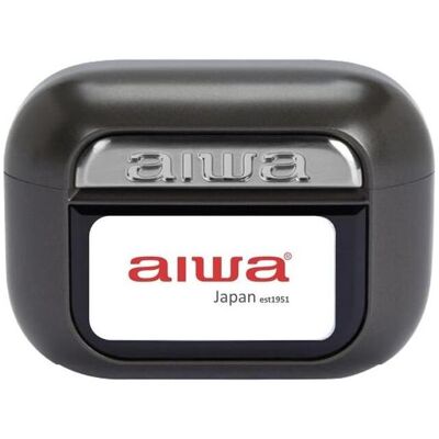 Aiwa Kabellose Kopfhörer mit Ladebox EBTW-350TN Schwarz (Sans fil), Écouteurs, Noir Aiwa Kabellose Kopfhörer mit Ladebox EBTW-350TN Schwarz (Sans fil), Écouteurs, Noir