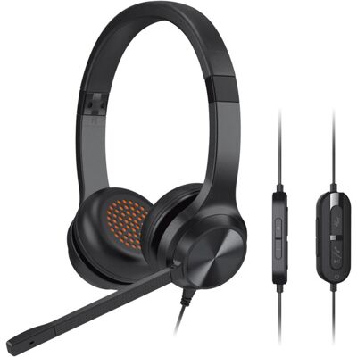 Creative Casque Crea Chat USB 51EF0980AA000 (Filaire, USB-C), Casque micro de bureau, Noir Creative Casque Crea Chat USB 51EF0980AA000 (Filaire, USB-C), Casque micro de bureau, Noir