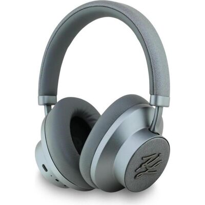Karl Lagerfeld Headphones Grained Initials Bluetooth ANC gray (ANC, 40 h, Sans fil), Écouteurs, Gris Karl Lagerfeld Headphones Grained Initials Bluetooth ANC gray (ANC, 40 h, Sans fil), Écouteurs, Gris