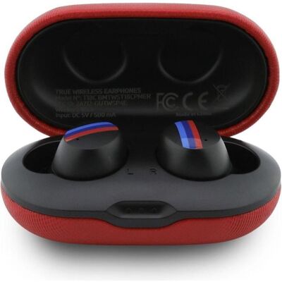 BMW Headphones Bluetooth TWS Metal Logo ENC red (ANC, 30 h, Sans fil), Écouteurs, Rouge BMW Headphones Bluetooth TWS Metal Logo ENC red (ANC, 30 h, Sans fil), Écouteurs, Rouge