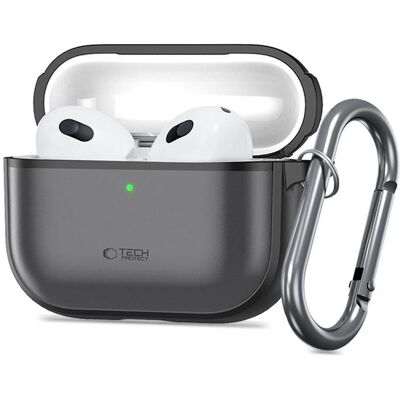 Tech-Protect Magmat Apple Airpods Pro 3 Matt Schwarz (Couvercle de l'étui de chargement), Étui pour écouteurs + casque, Noir Tech-Protect Magmat Apple Airpods Pro 3 Matt Schwarz (Couvercle de l'étui de chargement), Étui pour écouteurs + casque, Noir