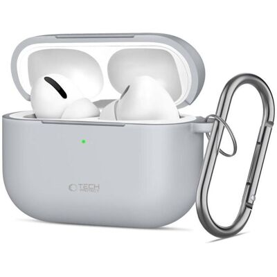 Tech-Protect Silikonhaken Für Apple Airpods Pro 3, Grau (Manchon pour casque d'écoute), Étui pour écouteurs + casque, Gris Tech-Protect Silikonhaken Für Apple Airpods Pro 3, Grau (Manchon pour casque d'écoute), Étui pour écouteurs + casque, Gris