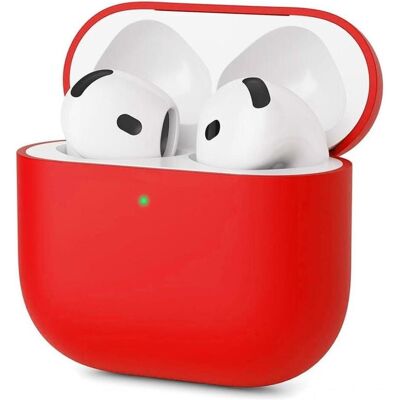 Screenguard Étui pour Apple AirPods 4 (2024) (Couvercle de l'étui de chargement), Étui pour écouteurs + casque, Rouge Screenguard Étui pour Apple AirPods 4 (2024) (Couvercle de l'étui de chargement), Étui pour écouteurs + casque, Rouge