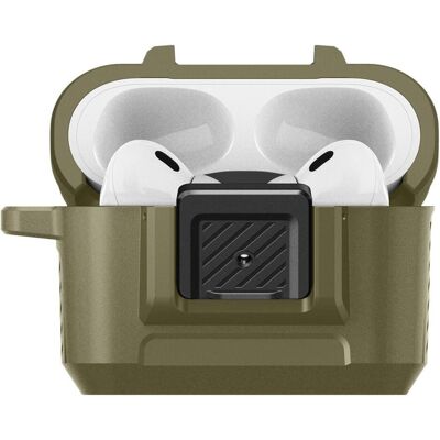 Spigen Lock Fit Airpods Pro 1/2 Vintage Khaki, Étui pour écouteurs + casque, Vert Spigen Lock Fit Airpods Pro 1/2 Vintage Khaki, Étui pour écouteurs + casque, Vert